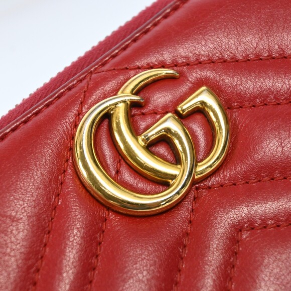 Gucci Gg Marmont Round Zipper Long #210477G26B - Picture 4 of 16